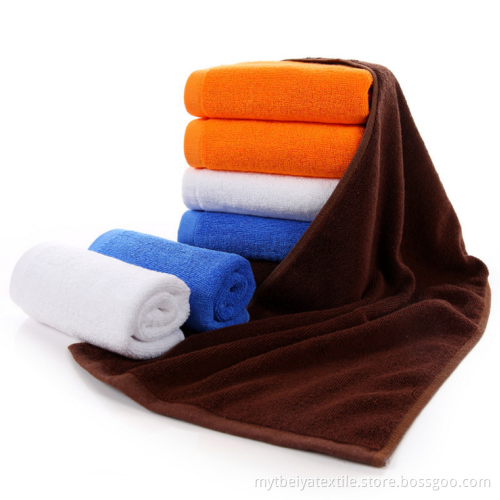 100% Cotton Bleach Proof Towels Beauty Salon Hand Towel Embroidered Logo Manufacturers